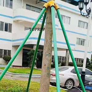 Tube creux de tubes de fibre de verre de Pultrusion de haute résistance pour la poignée de balai de fibre de verre - Product Image 2