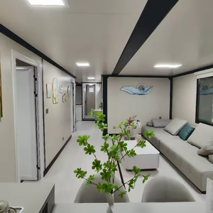โซลูชั่นบ้านสำเร็จรูปแบบตู้คอนเทนเนอร์ขนาด 20 30 40 ฟุต พื้นที่กว้างขวาง ติดตั้งง่าย ราคาประหยัด ประหยัดแรงงาน ขยายได้ ใช้เป็นสำนักงานหรือที่พักอาศัย - Product Image 6