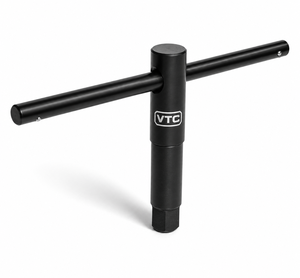 Jeu de tarauds et filières avec clé à poignée en T, outil en métal noir pour l'usinage, prix de gros - Product Image 3
