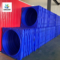 Ventilateur axial suspendu électrique en acier pour étable à vaches, prix coût usine, pales en acier inoxydable personnalisables OEM/ODM pour hangar à vaches