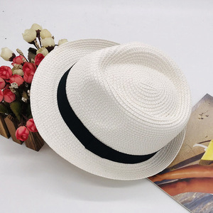 Bán Buôn Mùa Hè Fedora Mũ Rơm Ngắn Brim Jazz Giấy Bãi Biển Mũ Rơm Cho Nam Giới - Product Image 5