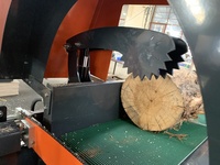 Avec moteur Lifan et table à bûches RM4 Hot RM500 JOY Stick Wood Processor/Fendeuse automatique de bûches de 30 tonnes