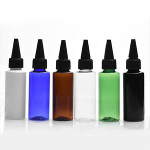 Flacon applicateur de 30ml-200ml en plastique PET à embout pointu pour huile capillaire, couleurs personnalisées, avec impression sérigraphique, service OEM - Product Image 2