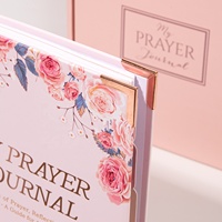 Coffret Cadeau Journal de Prières Personnalisé et Planificateur Quotidien de Gratitude – Carnets, Agendas, Cahiers Spirales avec Boîte Cadeau