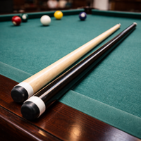 Queue de billard en bois d'érable massif de haute qualité, une seule pièce, pour bar à domicile, club, jeu de billard, tournoi, loisirs