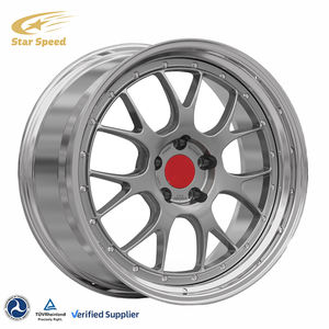 Jantes forgées SS haut de gamme en argent Rs7 18x9.5 Rs5 <span class=keywords><strong>Rs6</strong></span> 21 polies 20x10 2 pièces 18 profondes 19 pouces pour <span class=keywords><strong>Audi</strong></span> personnalisées 5x112 - Product Image 1