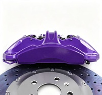 Caliper de Freno de Alto Rendimiento de 6 Pistones para Mercedes-Benz W126 W140 W221 W222 W223, Disco de Freno Opcional de 345/355/370/400 mm