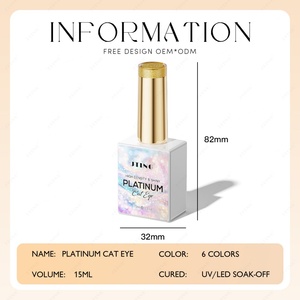 JTING Nouvelle Tendance 6 Couleurs Vernis à Ongles Gel Effet Œil de Chat Platine Haute Pigmentation Gel Ongles Effet Œil de Chat Fournisseur Professionnel ODM Personnalisé - Product Image 2
