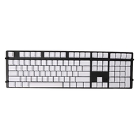 Capuchons de touches de clavier mécanique avec 104 touches, en PBT vierge, remplaçables, pour interrupteur Cherry MX