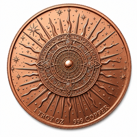 Pièce commémorative de collection en cuivre pur 999 de 1 once, motif Reine Égyptienne, avec portrait égyptien personnalisé, vente en gros