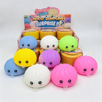 Juguete Sensorial Interactivo Pop Bubble con Forma de Bollo al Vapor, Juguete Antiestrés Kawaii con Burbujas para Aliviar el Estrés