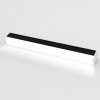 Lámpara Lineal LED SR Lighting G2 de Aluminio, Garantía de 3 Años, Ángulo de Haz de 120°, IP20, Blanco/Negro, Ra80, Vida Útil de 50000 Horas
