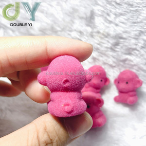 <span class=keywords><strong>Mini</strong></span> Nhựa Đổ Xô Đồ Chơi Hoa Hồng Đỏ Khỉ, Đổ Xô Động Vật Búp Bê Xe Trang Trí Nội Thất Trẻ Em Bé Quà Tặng - Product Image 2