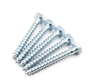 Vis à tête hexagonale LeGood en acier au carbone zingué, filetage 1/2 po, longueur 10 po, tête 3/4 po, ASME B18.2.1 - Product Image 6