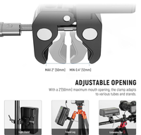 Support de batterie V-Lock NEEWER PS006 pour trépied et cardan, tige de 15 mm pour batteries V-Mount FXLION Sony NEEWER