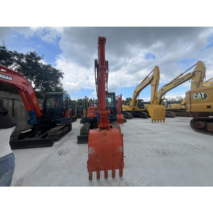 Mini-excavatrice sur chenilles Doosan DX60-9C d'occasion en bon état, 6 tonnes, petite pelle d'occasion - Product Image 3