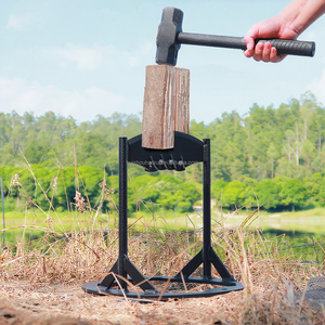 Herramienta Manual <span class=keywords><strong>para</strong></span> Partir <span class=keywords><strong>Leña</strong></span> de Acero al Carbono Negro de Grado Industrial, Partidor de <span class=keywords><strong>Leña</strong></span> Resistente - Product Image 6