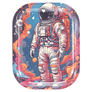 Bandeja para Liar de Acero Inoxidable, Personalizable, Multicolor, Elegante, Duradera, Accesorios para Fumar de Alta Calidad - Product Image 2