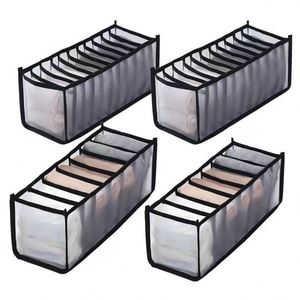 Durable Square 3-Layer Foldable Sustainable <b>Clothes</b> Storage <b>Box</b> for Household Bedroom Multifunctional Underwear Storage - Product Image 1