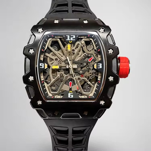 2026 Bestselling RM35-03 Automatic Mechanical <b>Watch</b>, High-Quality Hollow Skeleton Sapphire <b>Watch</b> with TPT Carbon Fiber - Product Image 1
