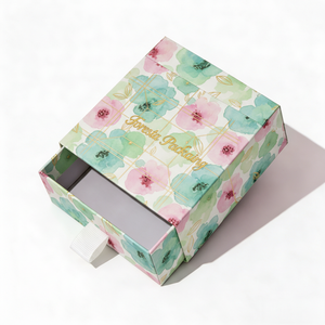 Custom Printed Jewelry Slide <b>Box</b> for Necklace Ring Bracelet - Product Image 5