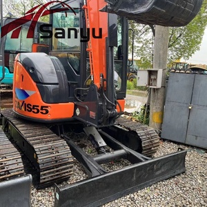 Miglior prezzo originale giappone usato Hitachi Zx55 Zx50 Mini escavatore di vendita a caldo di marca usato costruzione scavatore <span class=keywords><strong>macchina</strong></span> 5ton in magazzino - Product Image 4