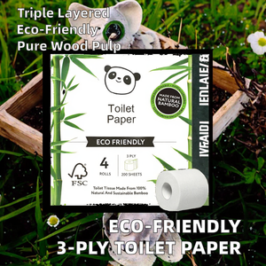 กระดาษชำระ Careyou 100% เยื่อไม้บริสุทธิ์ เป็นมิตรกับสิ่งแวดล้อม แบบใช้แล้วทิ้ง 3 ชั้น หนา 15 แกรม บรรจุภัณฑ์แบบม้วนใหญ่ ราคาประหยัด ลายนูน 10 ม้วน บรรจุภัณฑ์ห่อแยกชิ้น - Product Image 2