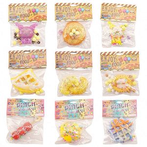 ของเล่นบีบอาหารจำลองกลิ่นหอมจีน ชุดโชว์ปี 2024 เกมปีใหม่ ของเล่นบีบอาหารนุ่มๆ สำหรับเด็ก - Product Image 6