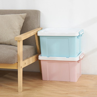 Boîte de rangement en plastique, protection de l'environnement, entrepôt domestique, conteneur