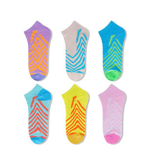 <span class=keywords><strong>Chaussettes</strong></span> de sport en coton pour le sport Mnes, respirantes, de couleur <span class=keywords><strong>fantaisie</strong></span>, bon marché, vente en gros d'été - Product Image 4