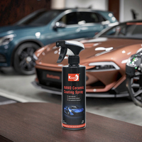 Líquido de espray de coche con revestimiento de cerámica Nano automático antiarañazos profesional al por mayor para pintura de carrocería automotriz que detalla la etiqueta privada