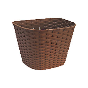 Panier de vélo avant SUNNYWHEEL KA-117 Monolite, robuste, aspect tressé, grand espace de rangement, caractéristiques de sécurité réfléchissantes multiples - Product Image 5