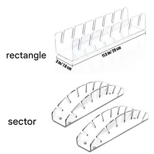 Soporte de exhibición de gorras de béisbol de acrílico al por mayor con ranuras, organizador doméstico para dormitorio - Product Image 4