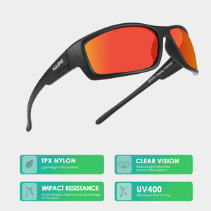 Lunettes de soleil de sport flottantes explosives KDEAM, lunettes de soleil polarisées ultralégères pour la conduite KD7078 - Product Image 3