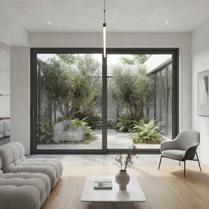 Porta Scorrevole in Alluminio con Ampia Apertura e Telaio Sottile per Case Moderne, Ville e Progetti Residenziali - Product Image 6