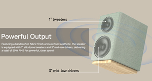 Altavoces de Escritorio HiFi 2.0 RGB, 60W de Potencia, 5.3 Entradas Múltiples, Reflector de Bajos de Tela, para Hogar, Oficina, Juegos de Computadora y Películas - Product Image 3
