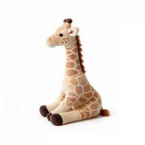Custom Lovely Giraffe Animal Plush Toy Customize Stuffed Plush Giraffe Toy Wholesale Giraffe Stuffed Animal Plush <b>Doll</b> - Product Image 4