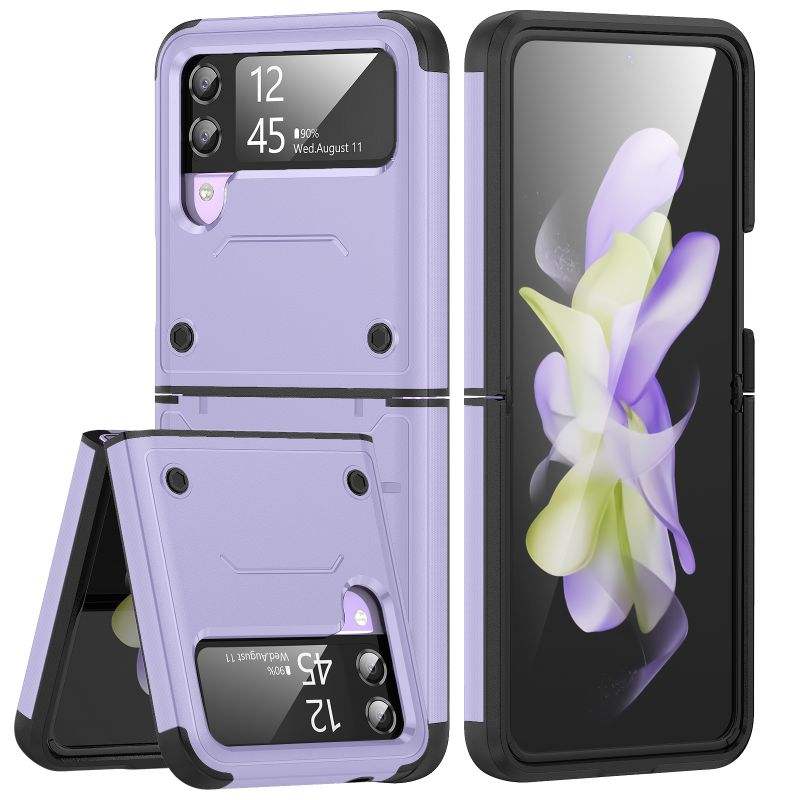 สีม่วง + สีดำ