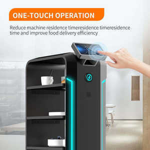 Conception de Top-vente Service Intelligent Robot Coffee Shop Restaurant Navigation Intérieure Livraison de Nourriture pour Hôtel 20kg Charge Utile 15h - Product Image 4