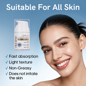 Nouveautés NUSPA en marque propre, crème pour le visage GHK-Cu, soutient l'élasticité de la peau, éclat, hydratation jour et <span class=keywords><strong>nuit</strong></span> - Product Image 4