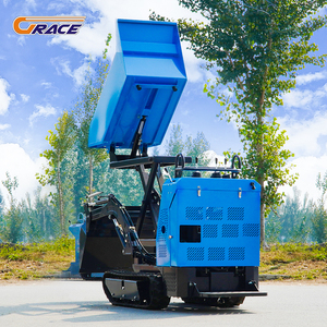 Minicargadora de orugas todoterreno móvil de 500 kg para granja familiar, superventas de fábrica china - Product Image 3