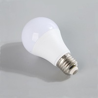 Vente en gros d'ampoules Led rondes 5W E27 pièces de lampe matière première ampoule LED A60 pour la maison chambre à coucher cuisine salon éclairage de bureau