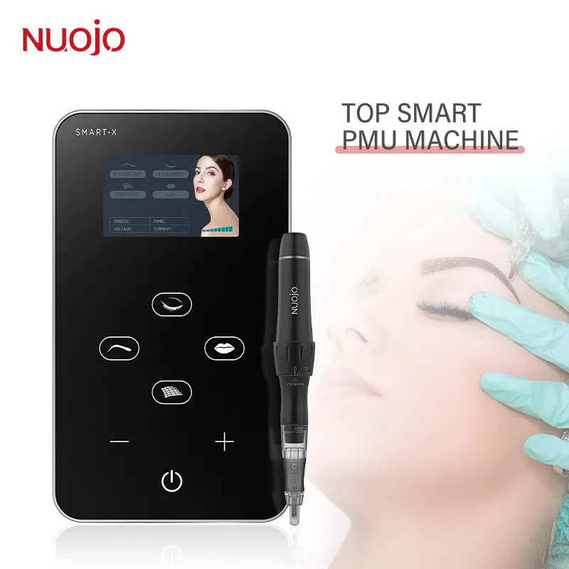 NUOJO Tattoo Augenbrauen Stift-Gerät Körperkunst PMU Zubehör nachhaltige Make-up-Maschine mit Touchscreen