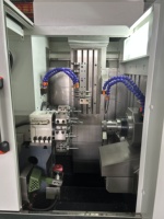 Máquina de Fabricación Flexible de Servicio Mediano con Doble Husillo Vertical LICHI LC-Z46S GSK CNC con 12 Estaciones de Herramientas - ¡Precio Sorpresa!