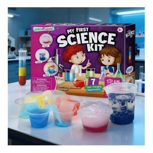Kit de Aprendizaje de Ciencias STEM Interactivo para Niños, Laboratorio de Química Educativo, Reacciones Seguras, Descubrimiento Práctico, Juguete de Experimentos Divertidos - Product Image 6