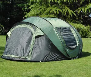 Tente de camping automatique multi-personnes, compte pour le plein air, compte en bateau, ouverture rapide, de plage