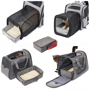 Pliable Voyage chat Litière Oxford Tissu <span class=keywords><strong>Portable</strong></span> Pet Sac Mobile chat Toilette pour Sortir - Product Image 1