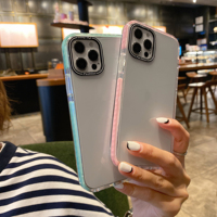 Coque de téléphone portable mignonne, étui Transparent en Tpu Tpu Tpu très clair pour Iphone 13 Pro Max