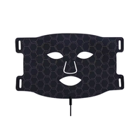Homme Femme Utilisation 8-Light-Color DC5V LED Mask Soins de la peau du visage Rouge Vert Bleu Masque de thérapie par la lumière infrarouge