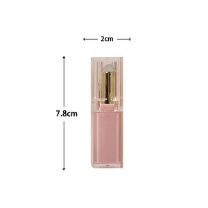OEM 3.8g Leere Lippenstift röhre für Kosmetik verpackungen Benutzer definiertes Logo Soft Touch Coating Lippen balsam <span class=keywords><strong>Tube</strong></span> Make-up Verpackung Kunststoff <span class=keywords><strong>tube</strong></span> - Product Image 6